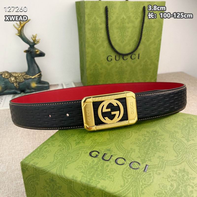 Gucci belt 38mmX100-125cm 8L48